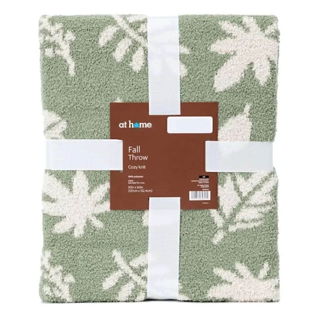 New Cozy Knit Throw Blanket,  50 x 60